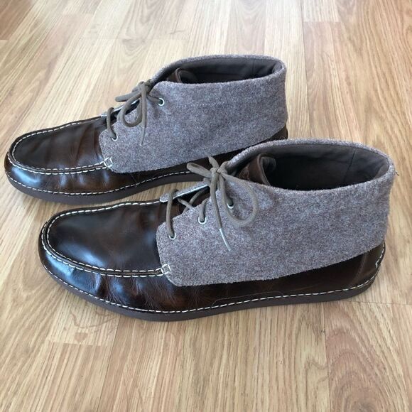 UGG Australia KALDWELL Brown Leather Wool Chukka Boots 1003885 VIBRAM main image 10